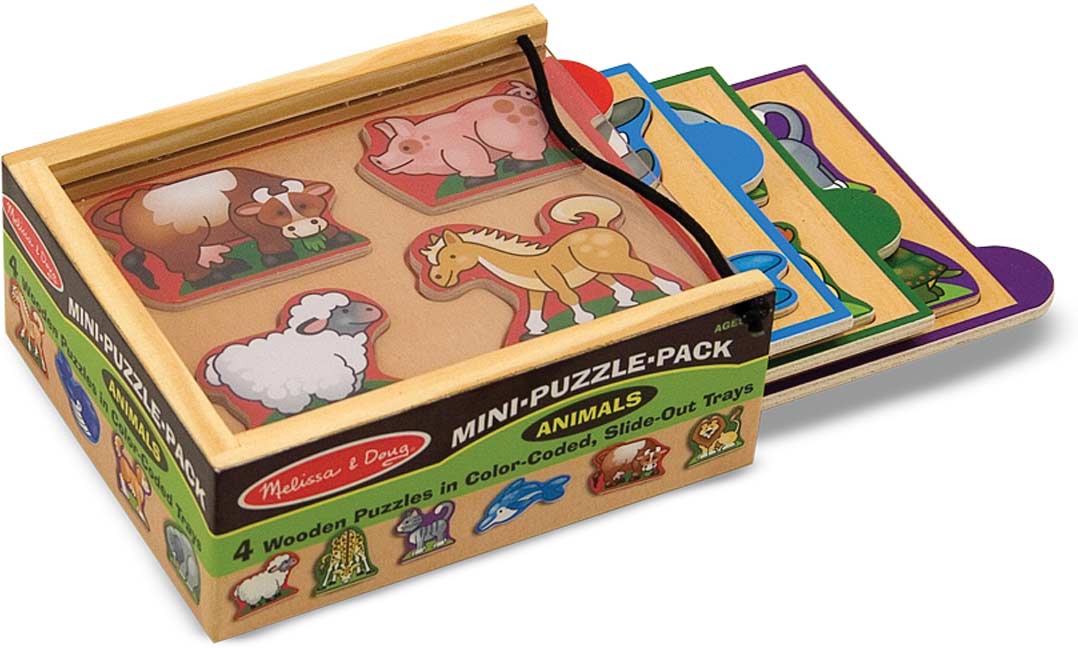 Animals Mini-Puzzle Pack