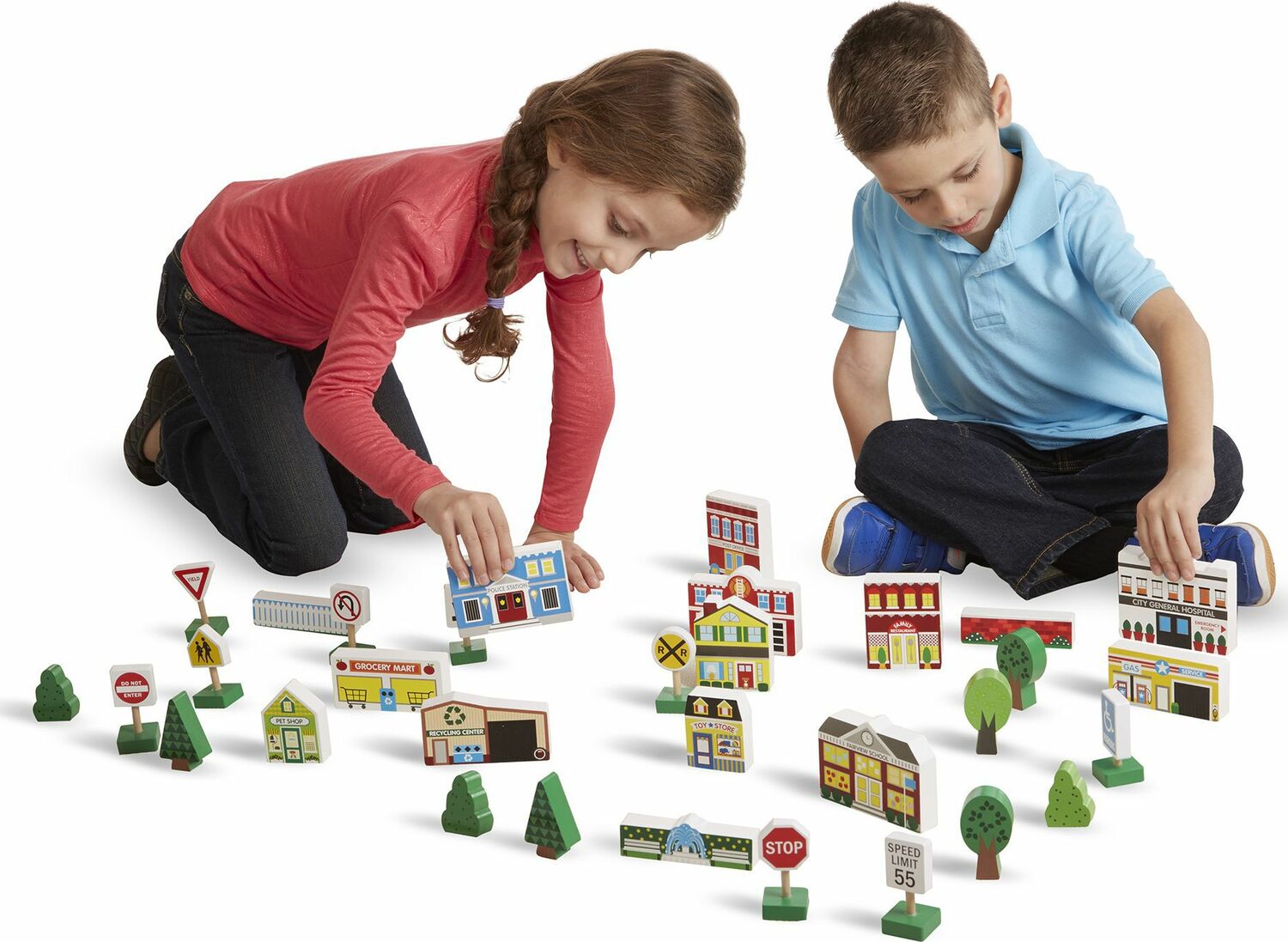 Wooden My Town Accessory Set