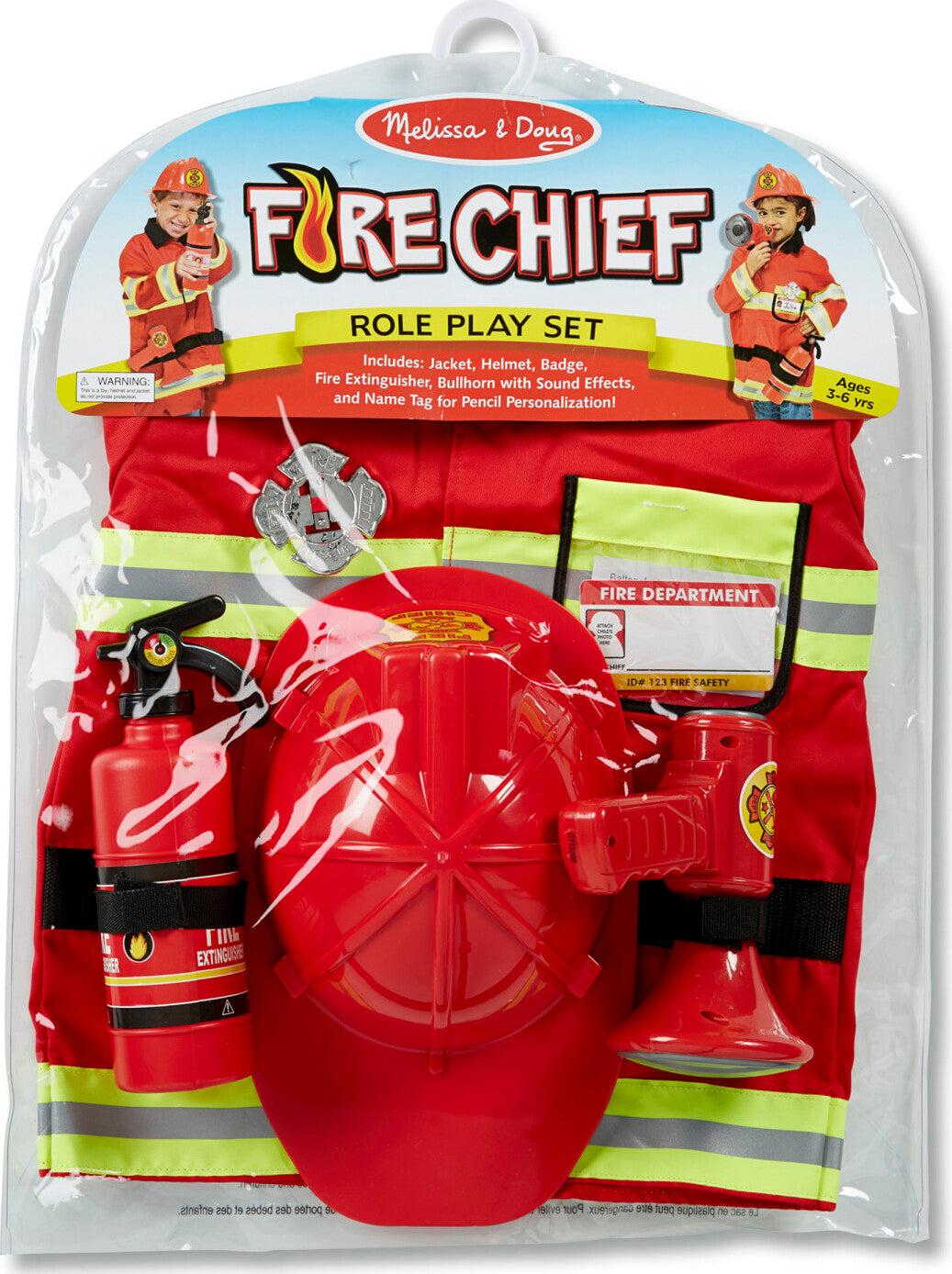 Fire Chief Role Play Set