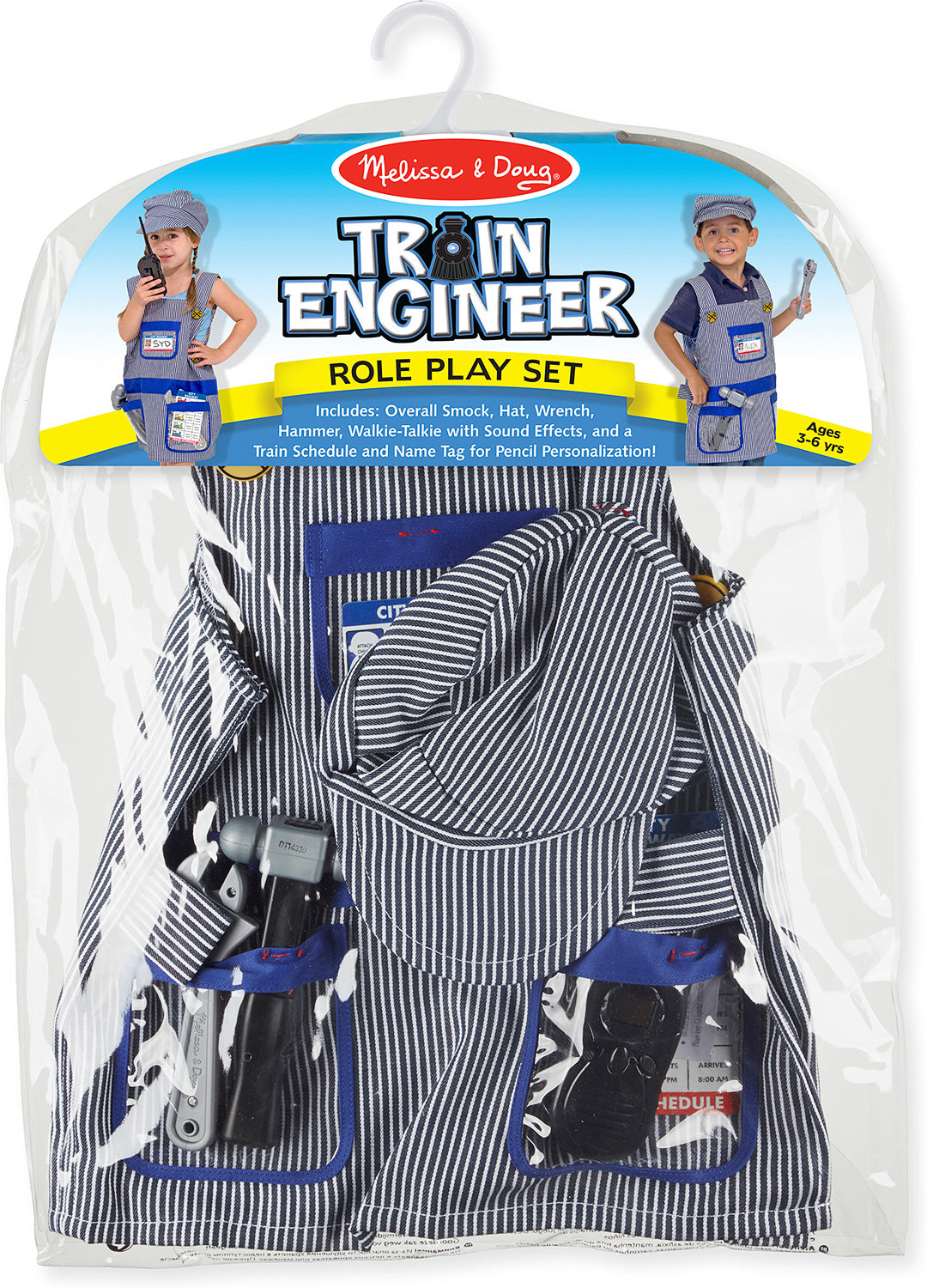 Train Engineer Role Play Costume Set