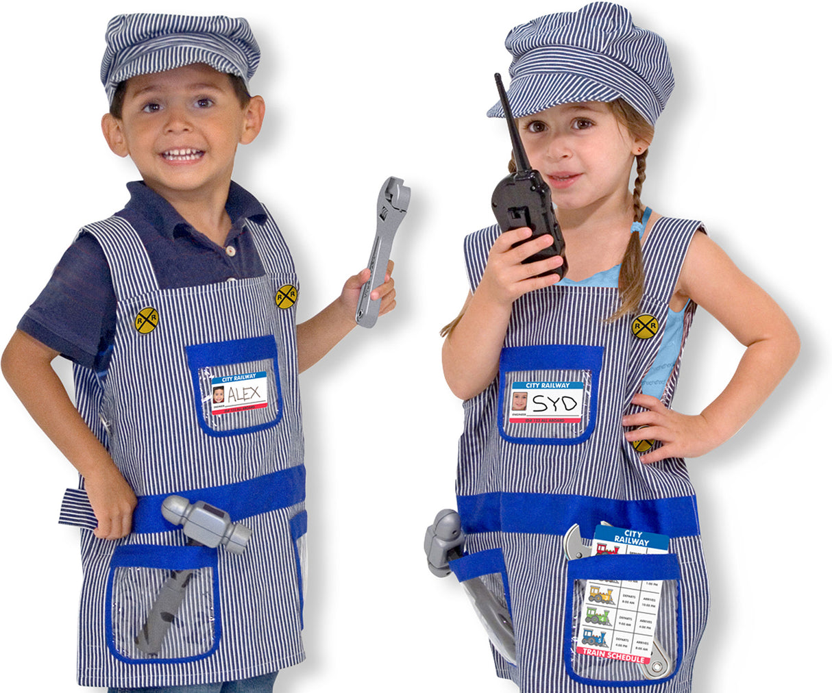 Train Engineer Role Play Costume Set