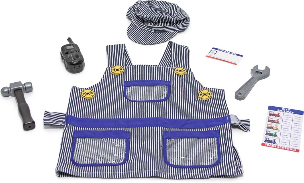Train Engineer Role Play Costume Set