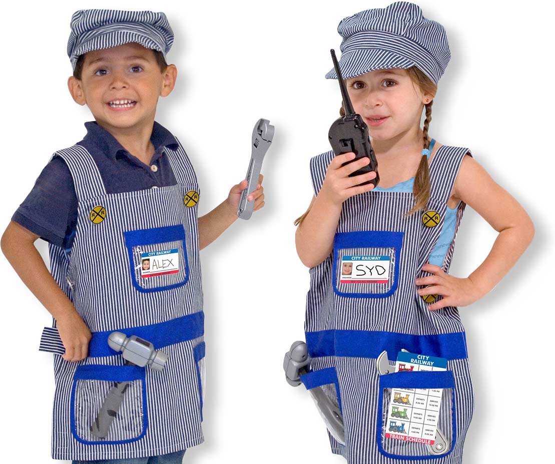 Train Engineer Role Play Costume Set
