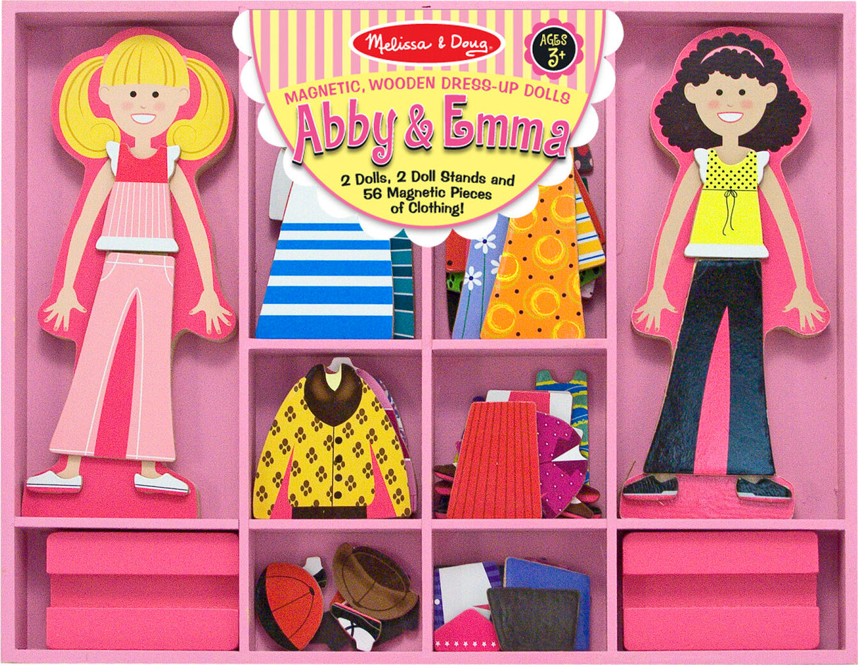 Abby and Emma Magnetic Dress-Up