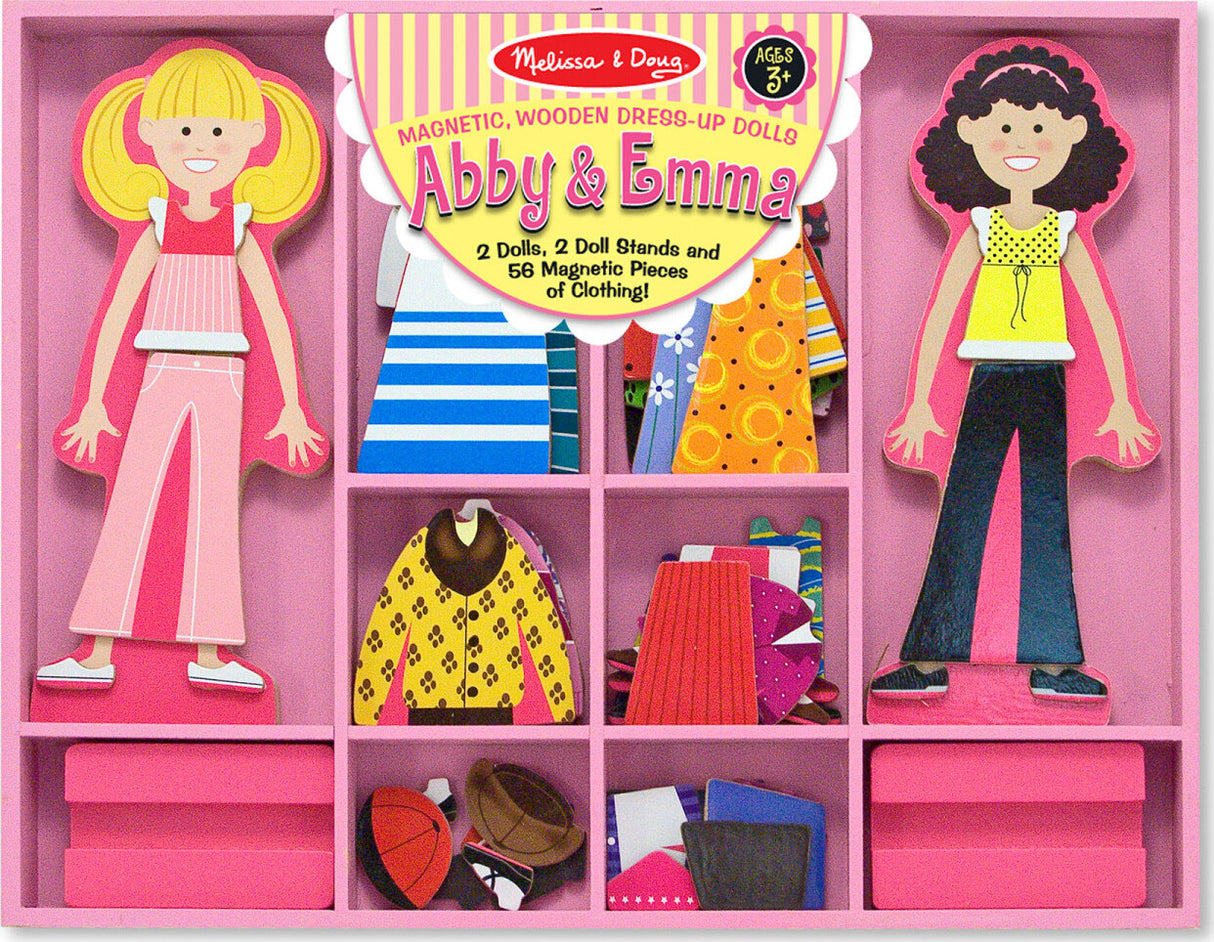 Abby and Emma Magnetic Dress-Up
