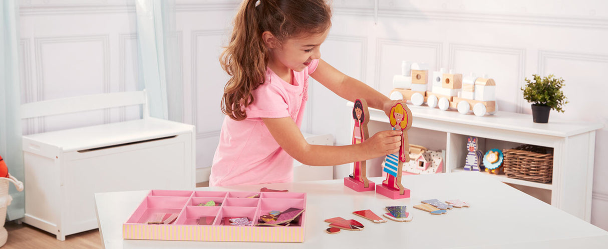 Abby and Emma Magnetic Dress-Up