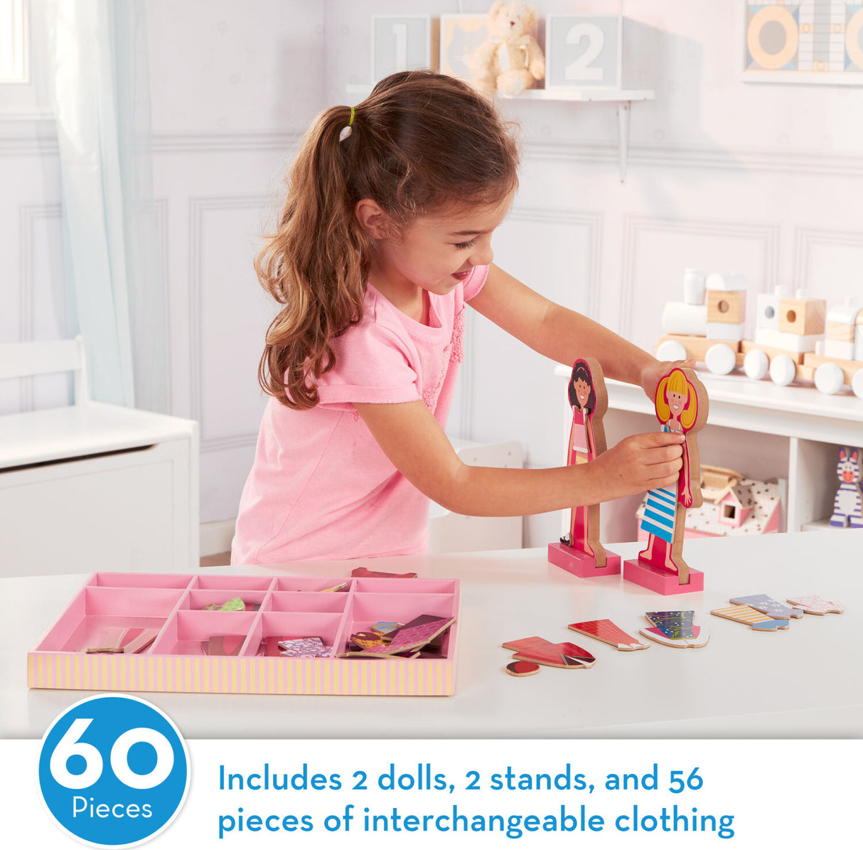 Abby and Emma Magnetic Dress-Up