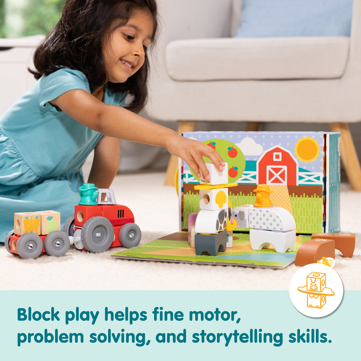 Blockables Farm Play Set
