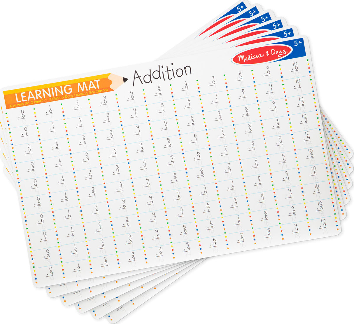 Addition Problems Write-A-Mat