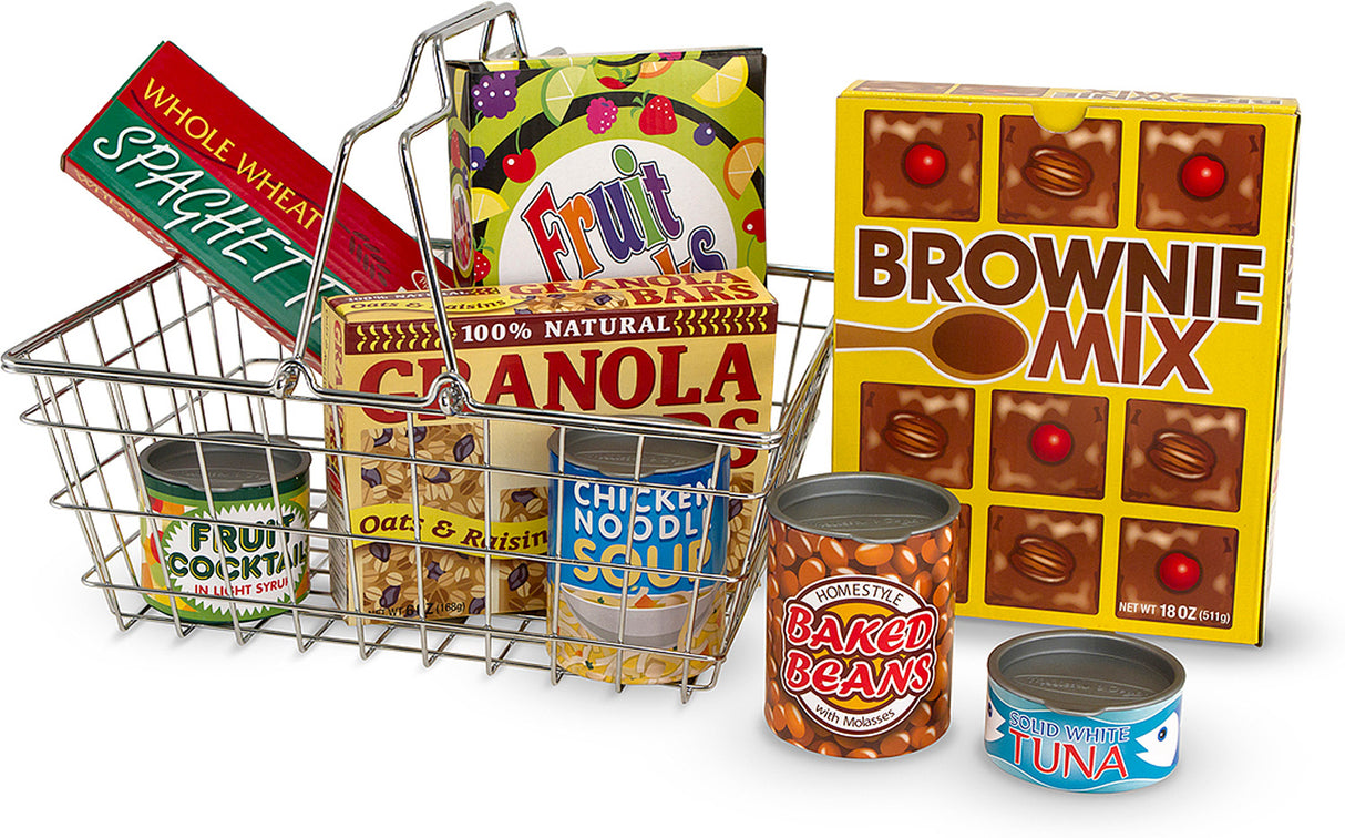 Grocery Basket w/ Food Catalog 2012