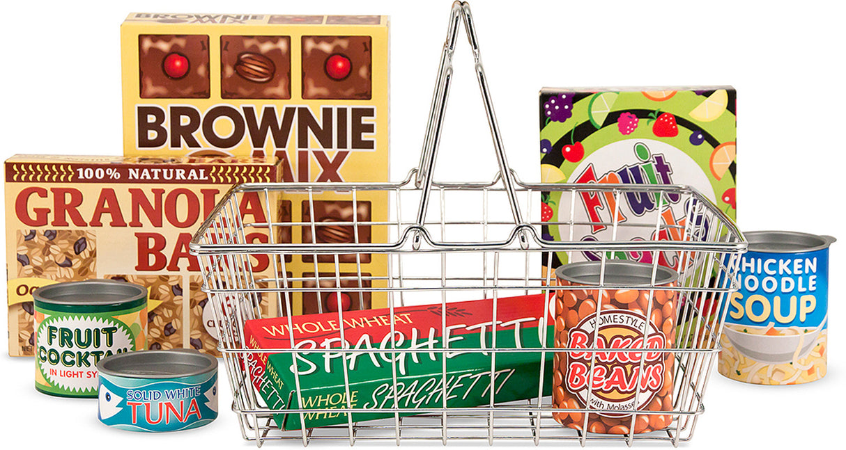 Grocery Basket w/ Food Catalog 2012