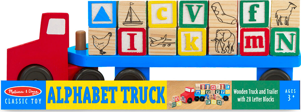 Wooden Alphabet Train