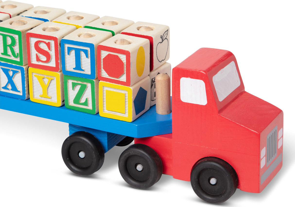 Wooden Alphabet Train