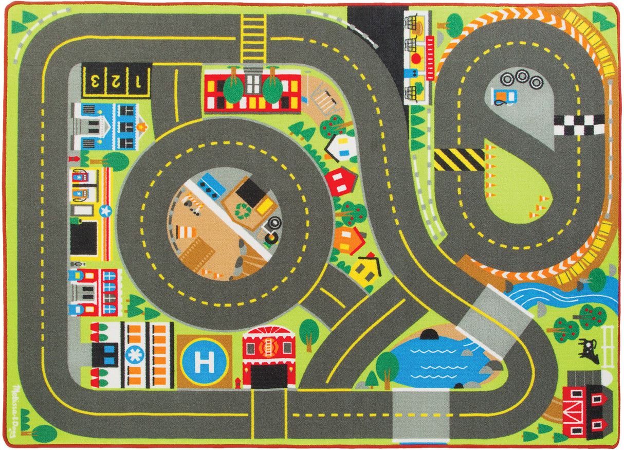 Jumbo Roadway Activity Rug
