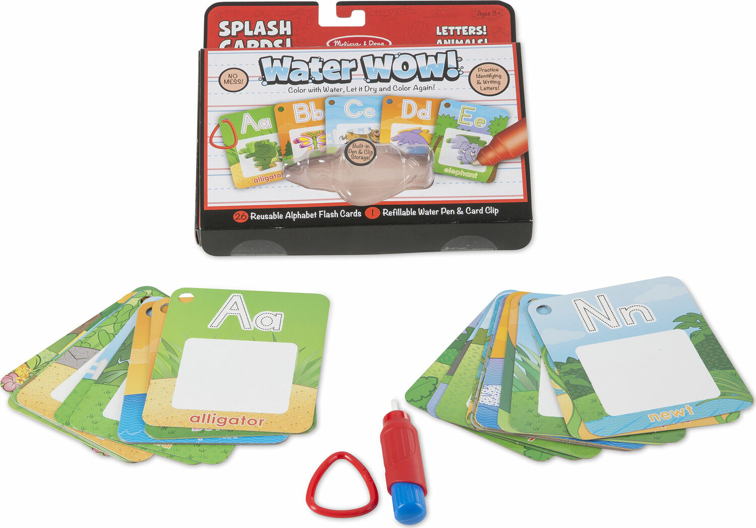 Splash Cards - Letters! Animals!