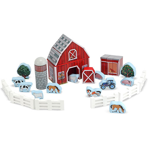 Farm Blocks Play Set