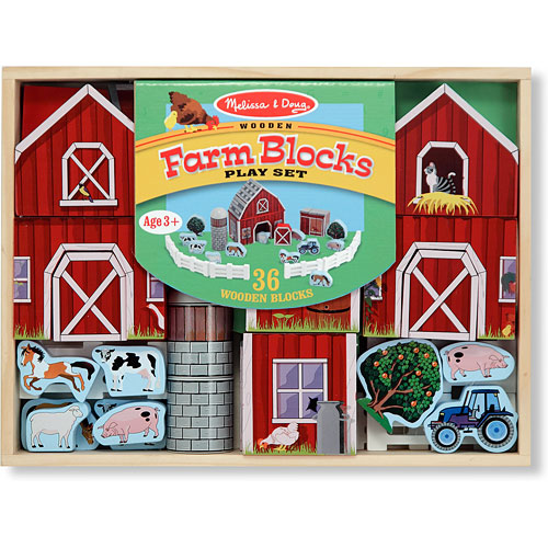 Farm Blocks Play Set