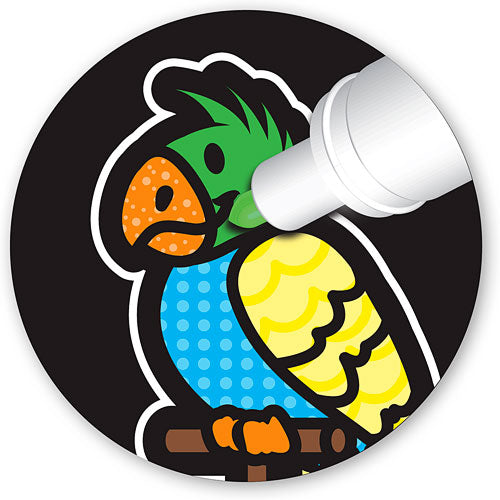 Magic Velvet Stickers - Multi