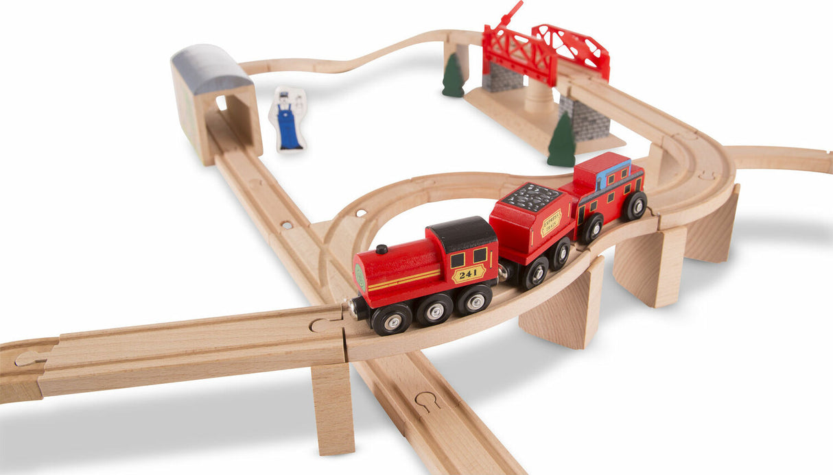 swivel bridge train set