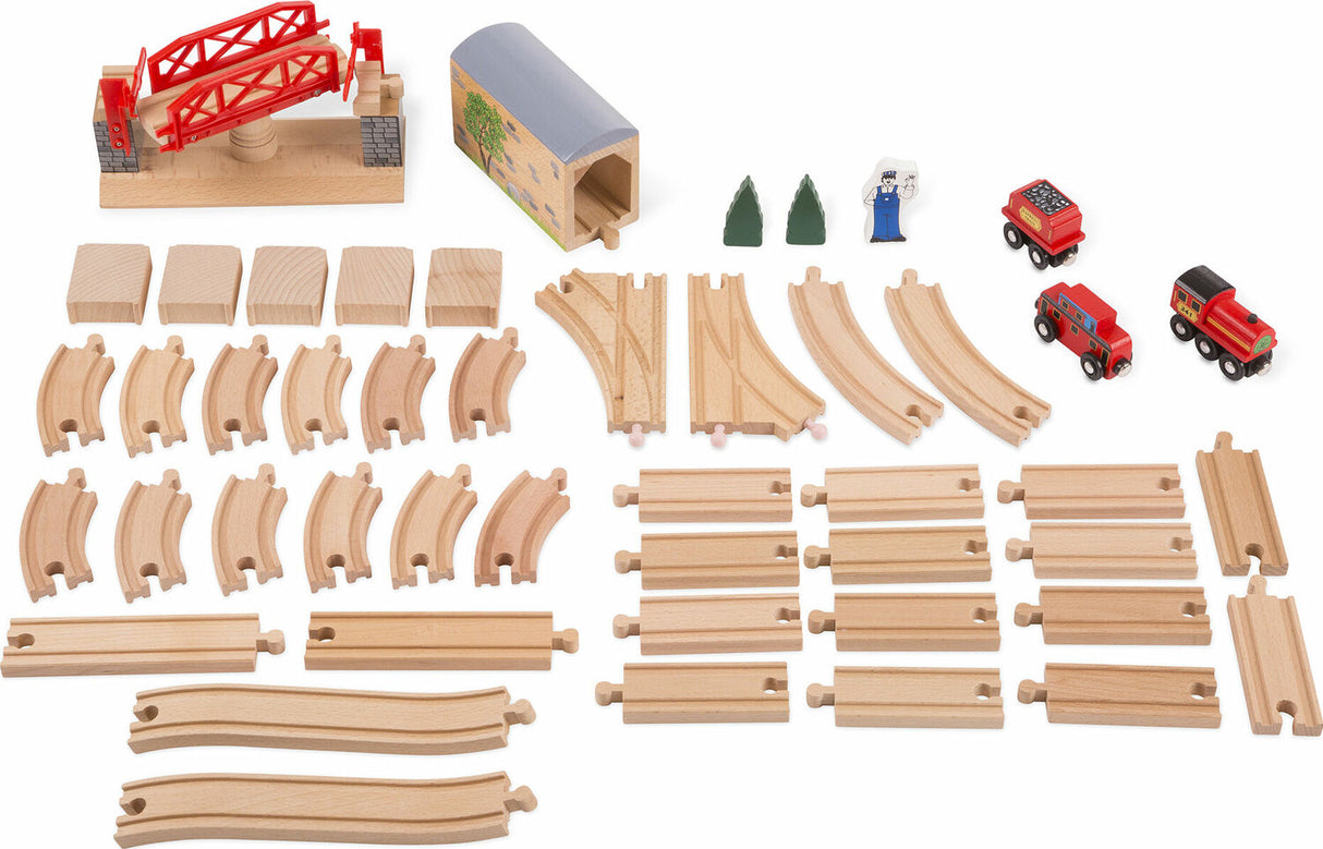 swivel bridge train set