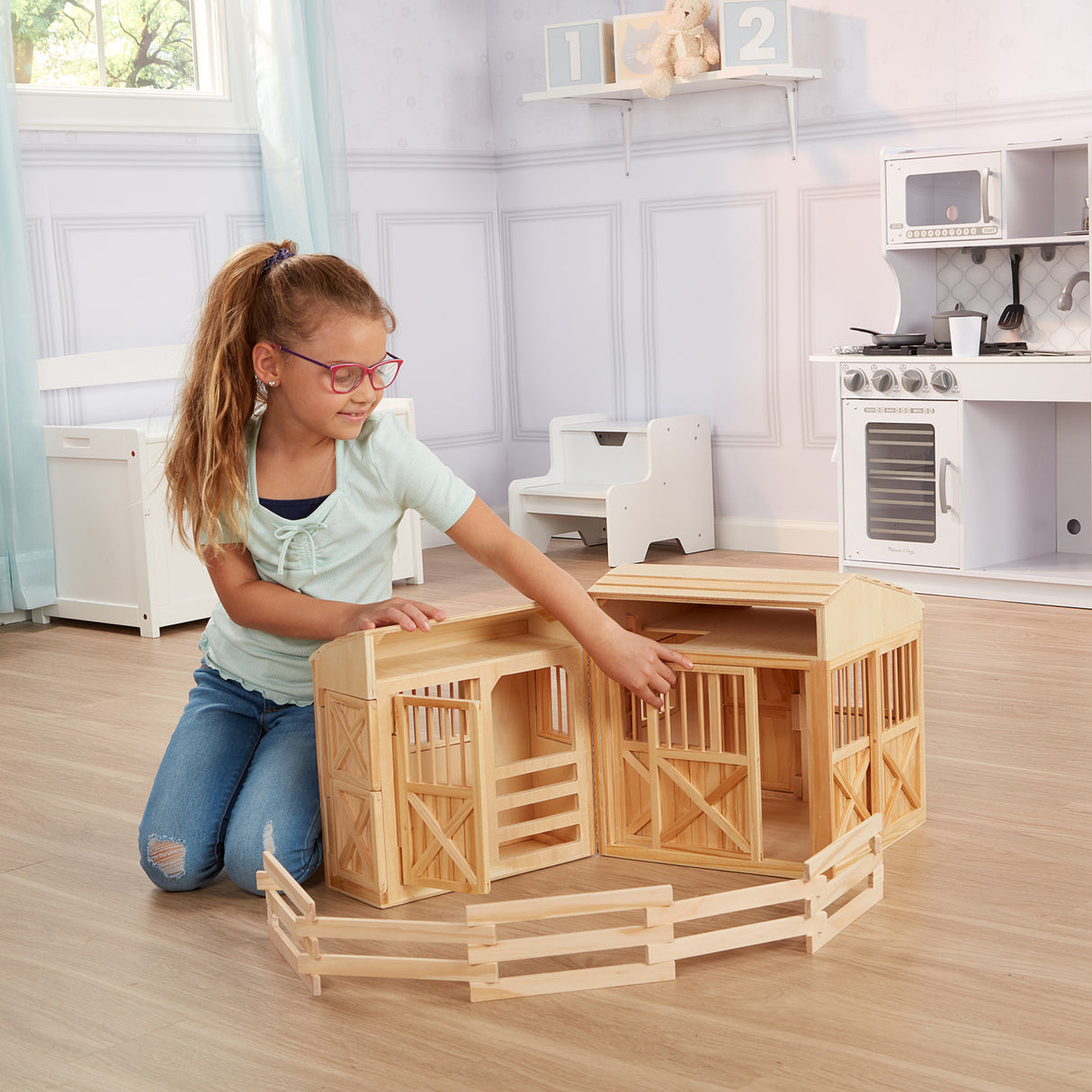 Folding Horse Stable