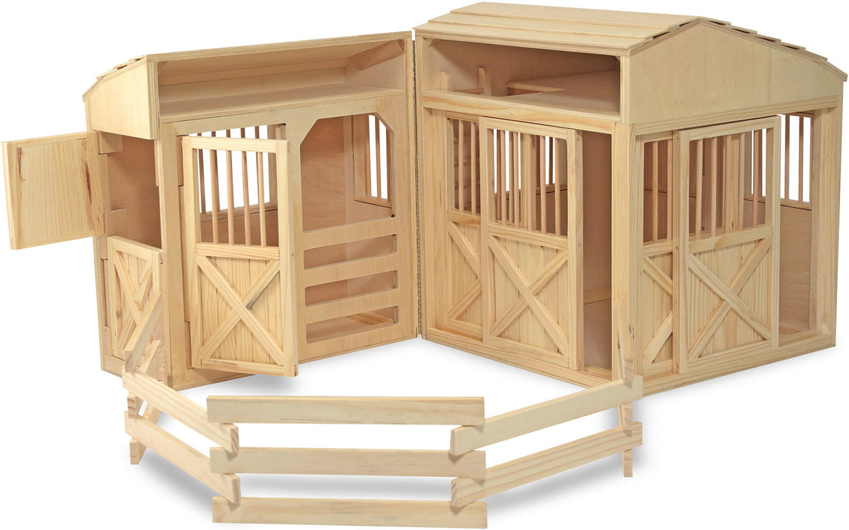 Folding Horse Stable