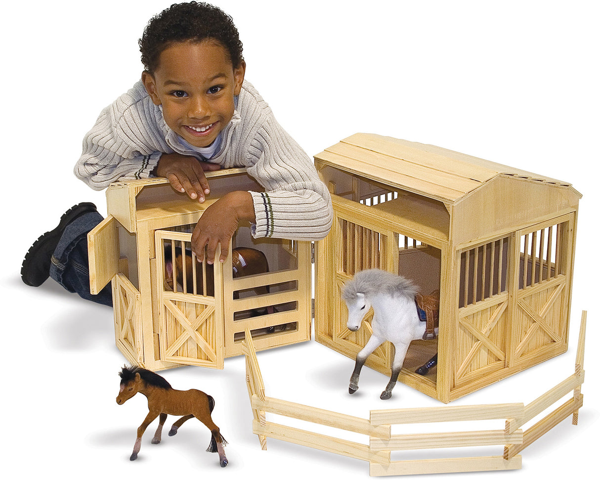 Folding Horse Stable