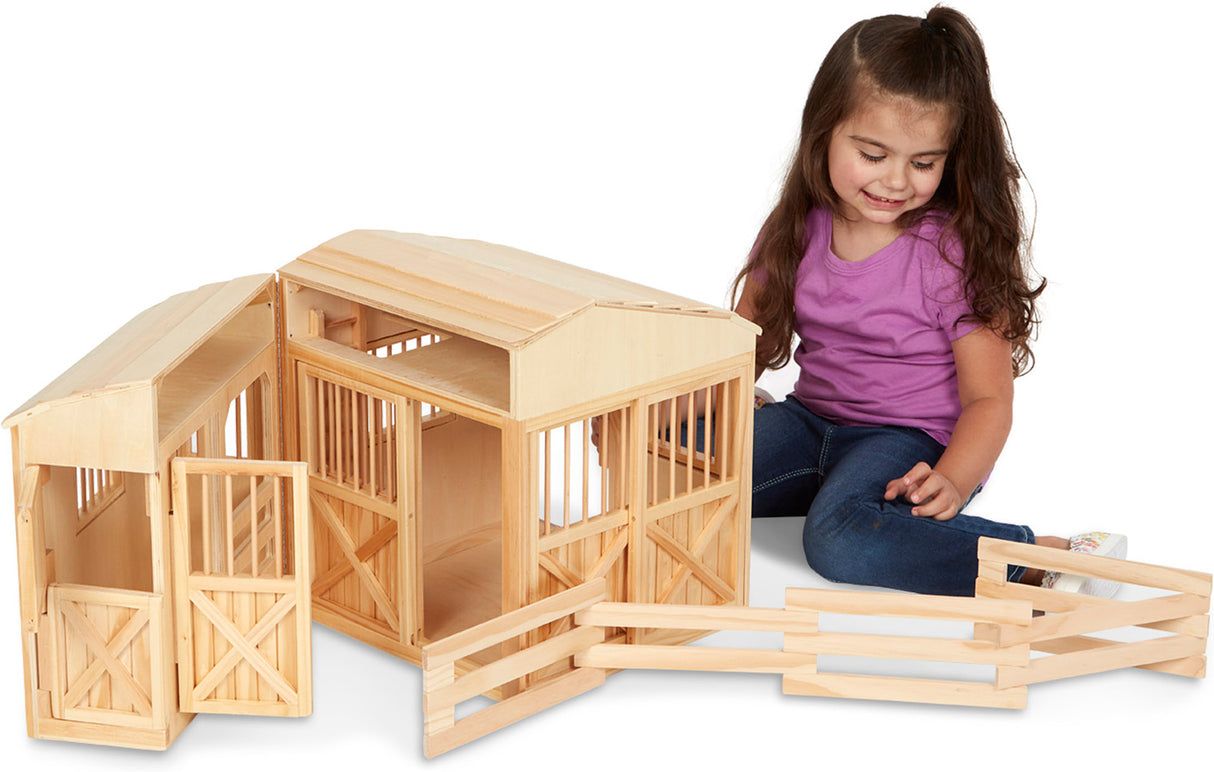 Folding Horse Stable