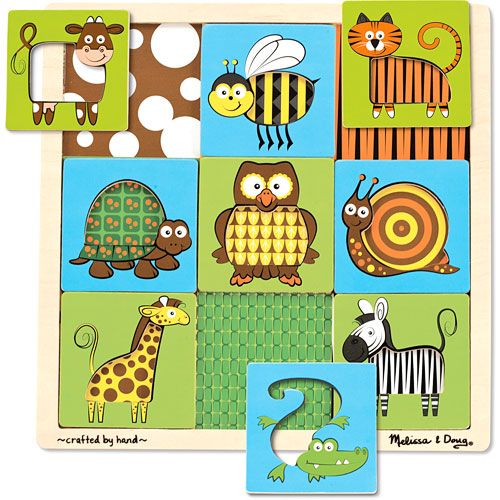 Peek-Through Puzzle Animals