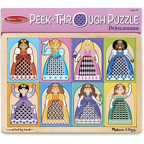 Peek-Through Puzzle Princesses