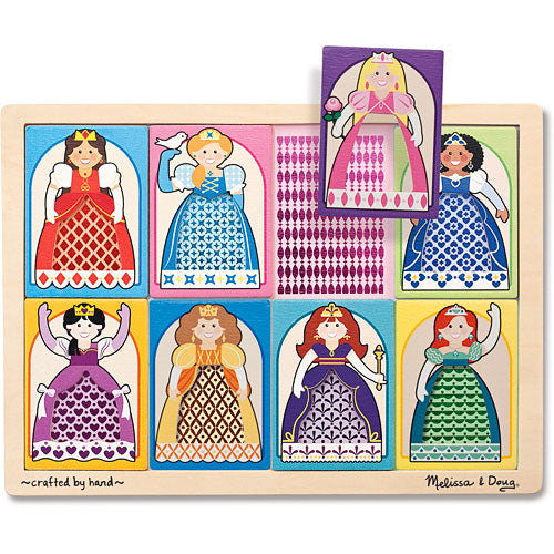 Peek-Through Puzzle Princesses