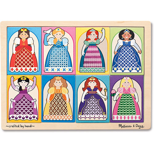 Peek-Through Puzzle Princesses