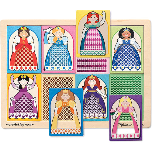 Peek-Through Puzzle Princesses