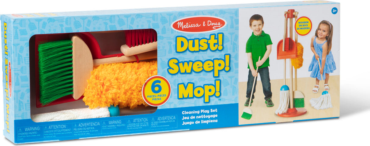 Let's Play House! Dust, Sweep & Mop