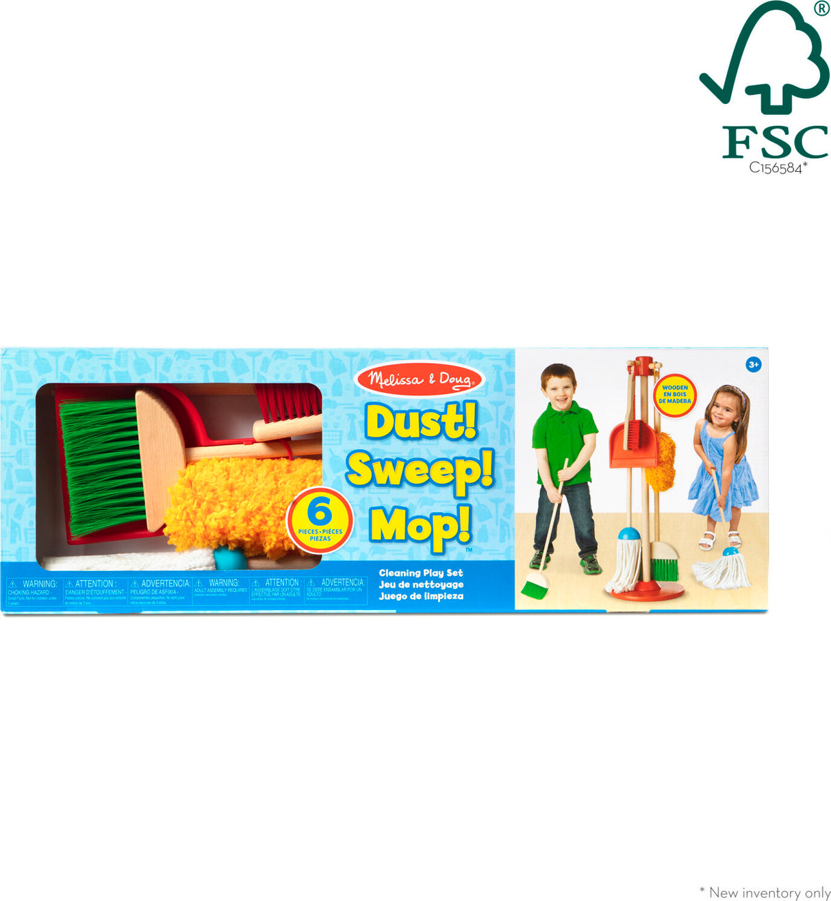 Let's Play House! Dust, Sweep & Mop