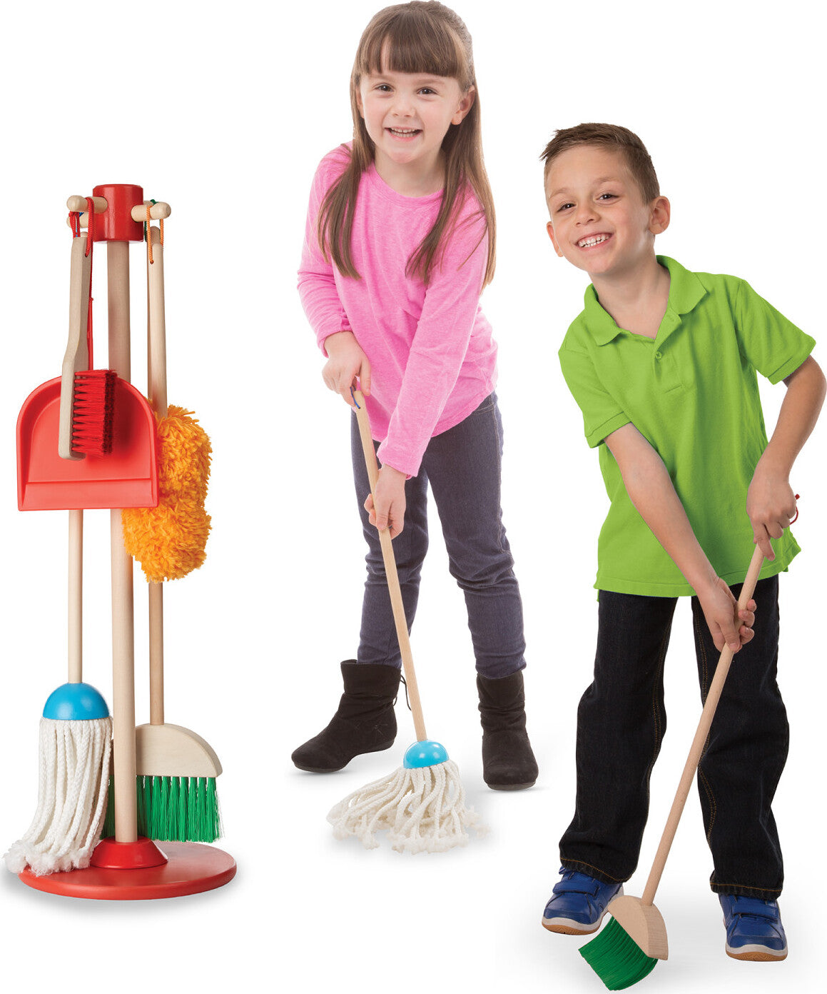 Let's Play House! Dust, Sweep & Mop