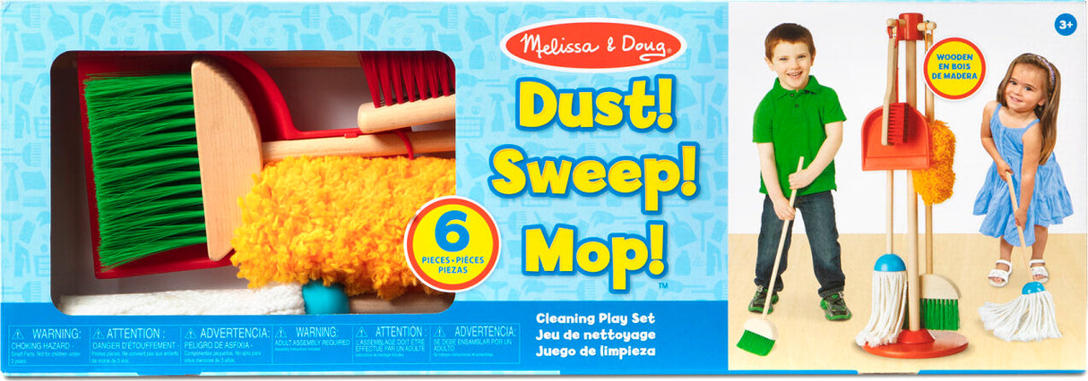 Let's Play House! Dust, Sweep & Mop