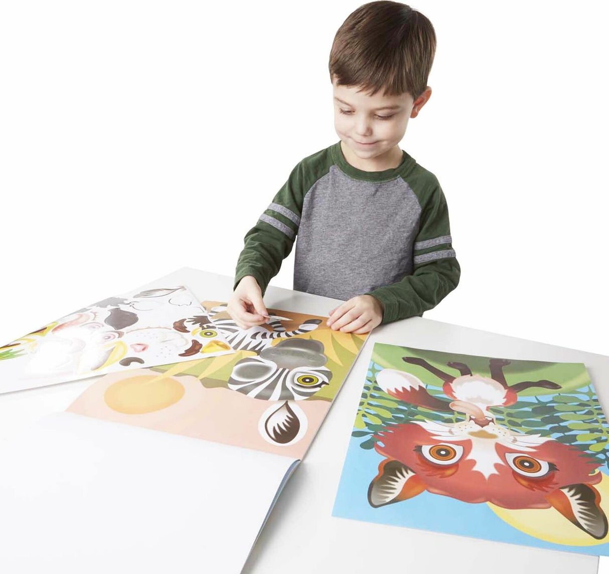 Make-a-Face - Crazy Animals