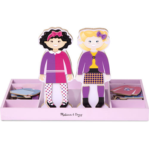 Hailey & Hannah Magnetic Dress-Up Dolls