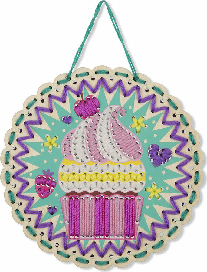 Stitch by Color - Cute Cupcake