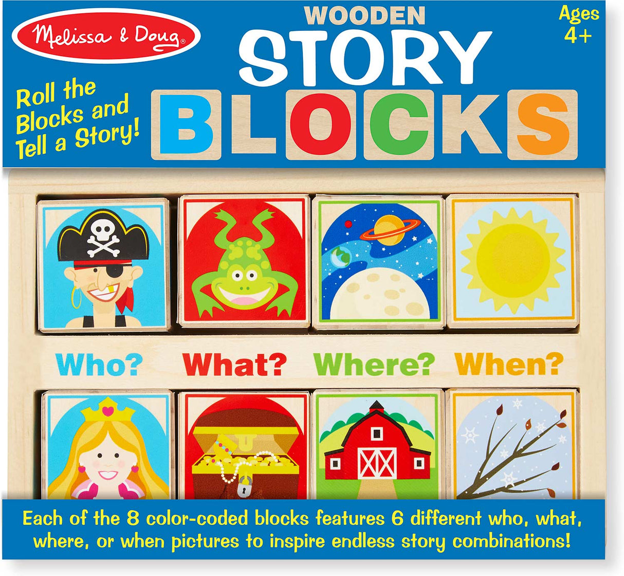 Wooden Story Blocks