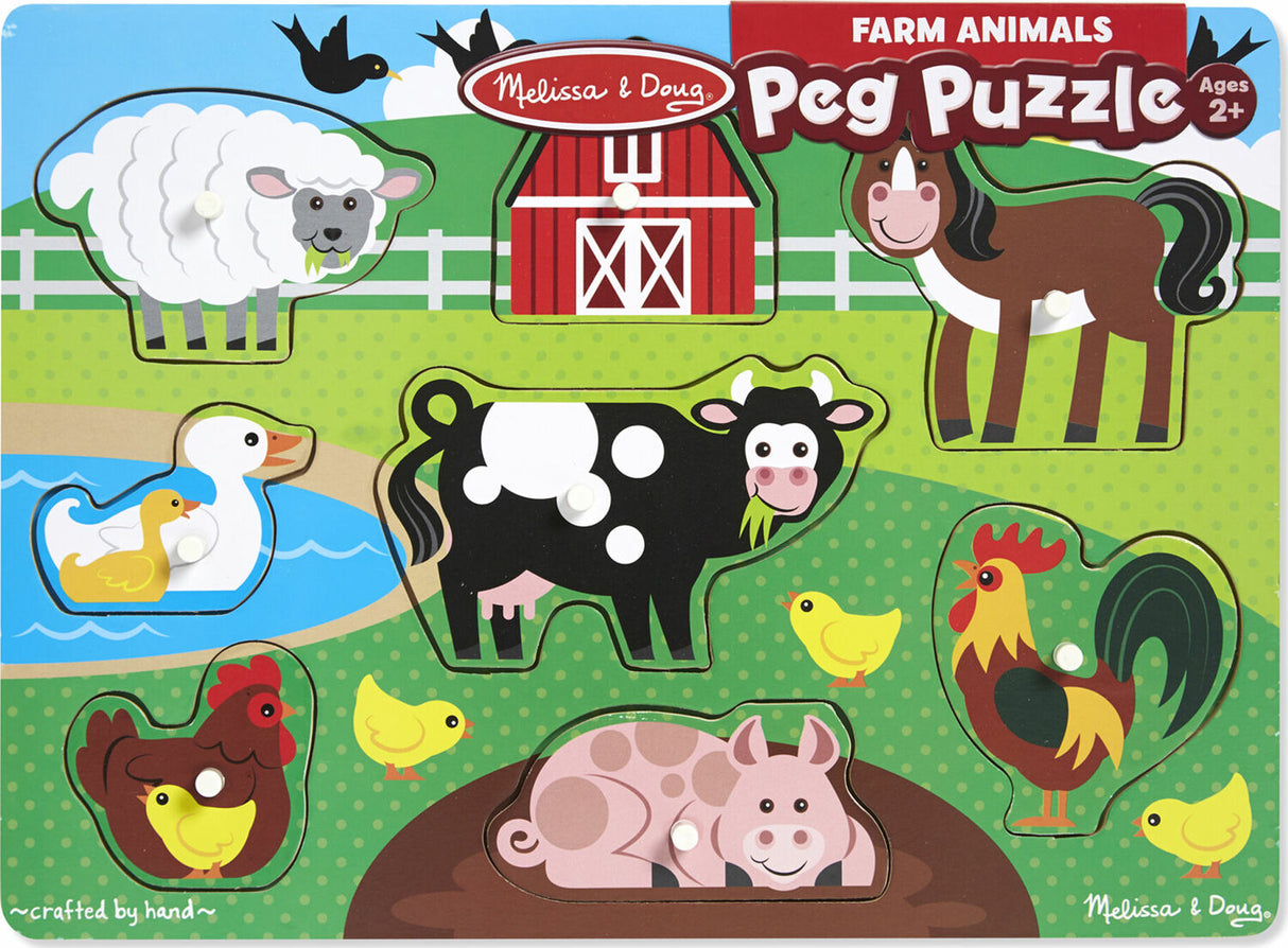Farm Peg Puzzle