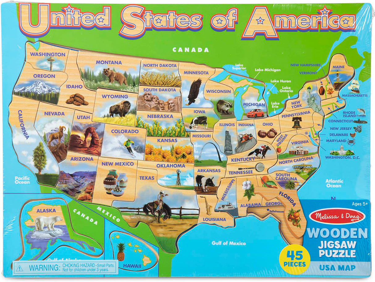 U.S.A. Map