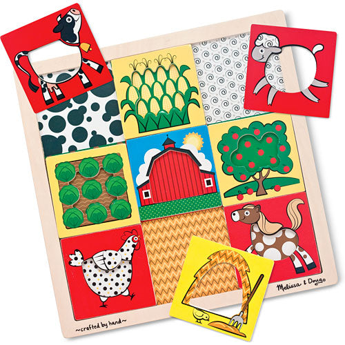 Peek-Through Puzzle - Farm
