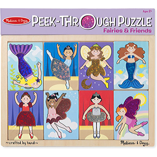 Peek-Through Puzzle - Fairies and Friends