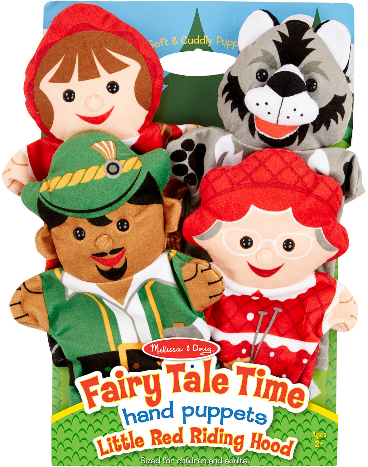 Fairy Tale Time Hand Puppets - Little Red Riding Hood