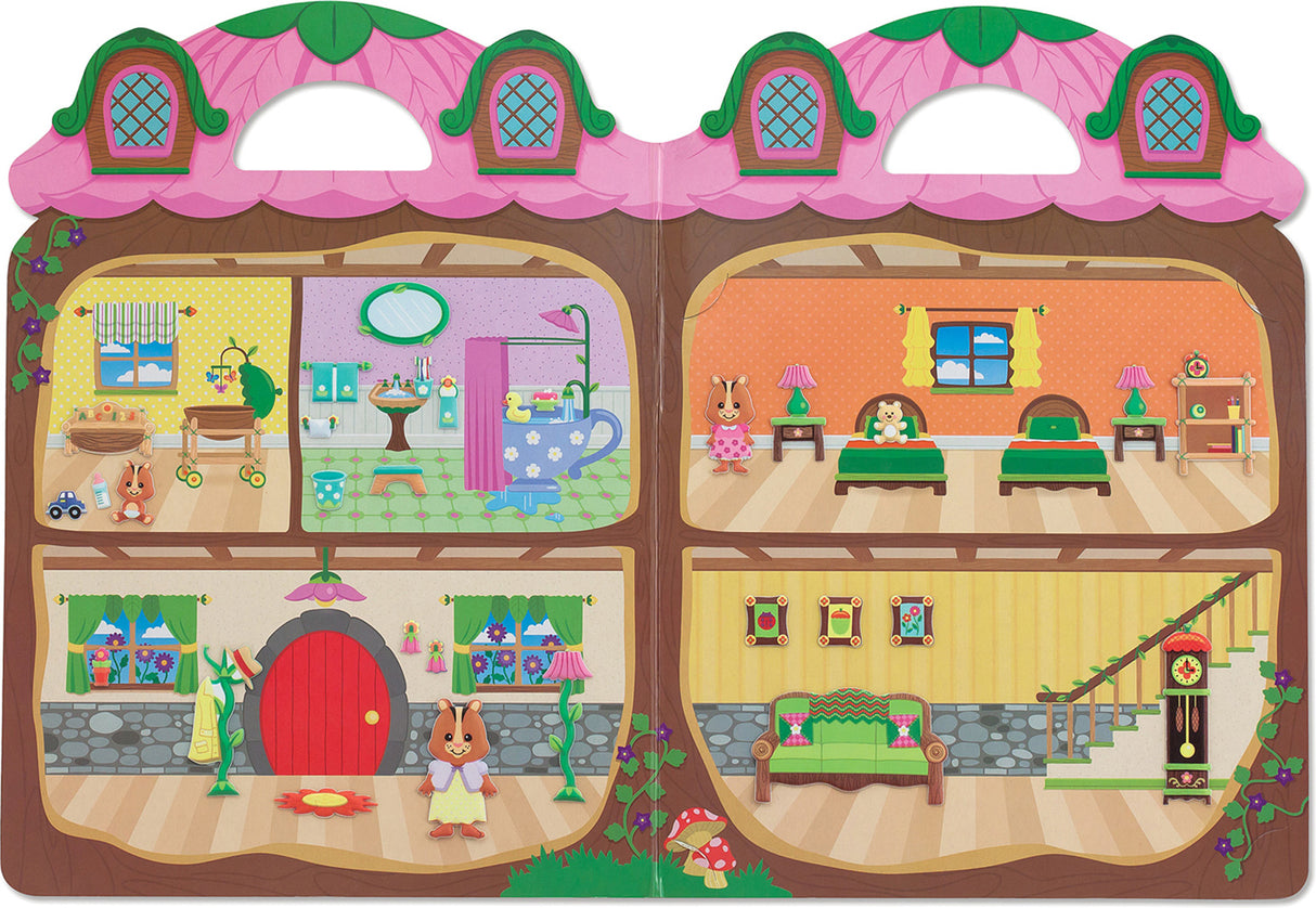 Puffy Stickers - Chipmunk House