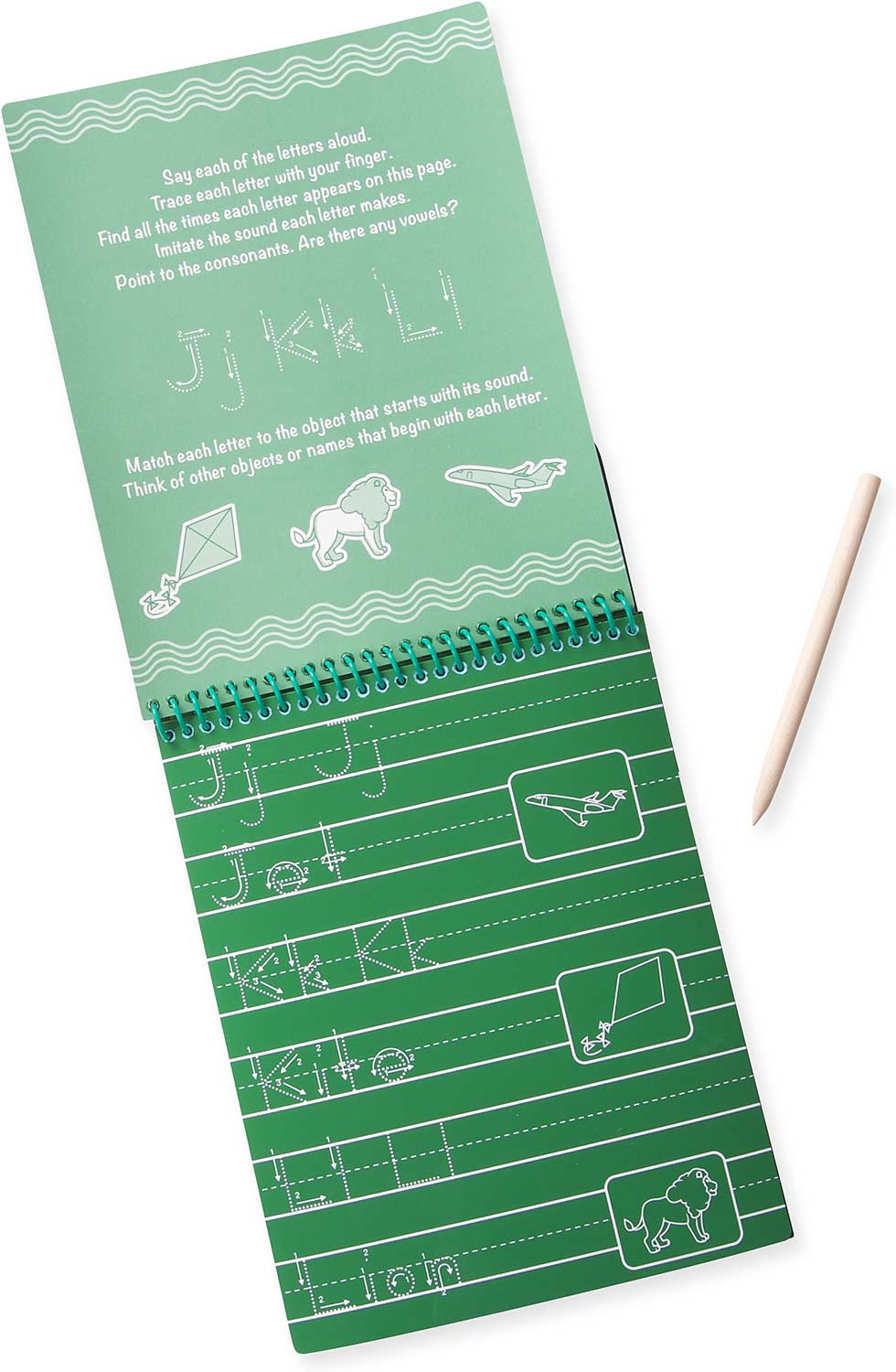 ABC & 123 Writing Pad