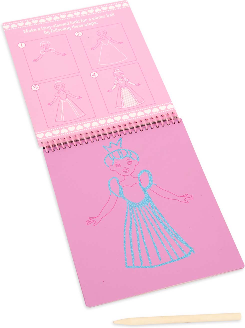 Princesses Learn-to-Draw Pad