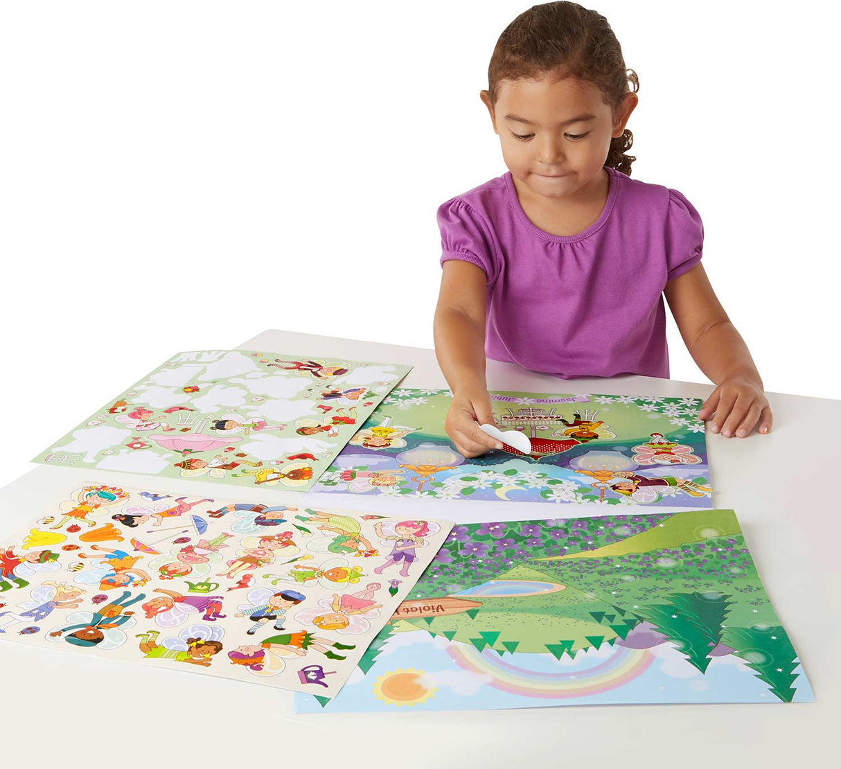 Scratch & Sniff Floral Fairies